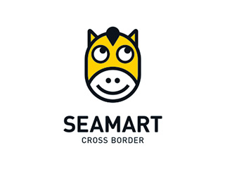 SEAMART司马跨境电商品牌形象设计（卡通版）